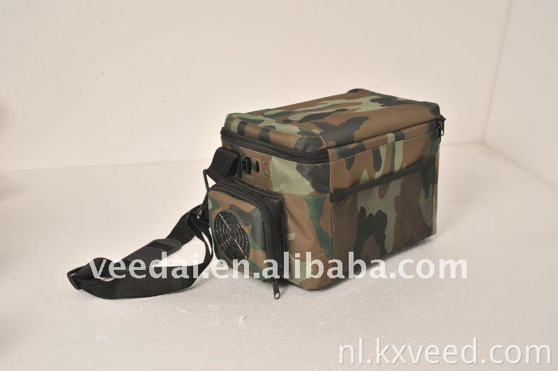 5l zwarte picknick koelkast tas auto koeler warmer doos